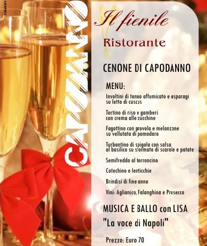 Capodanno Ristorante Il Fienile Massa Lubrense Foto