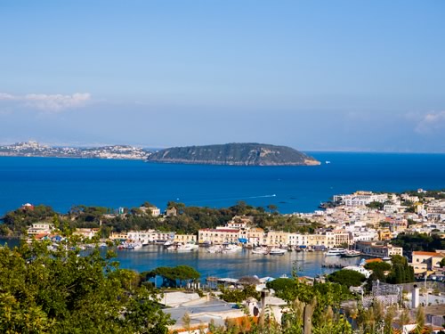 Ischia nel golfo di Napoli